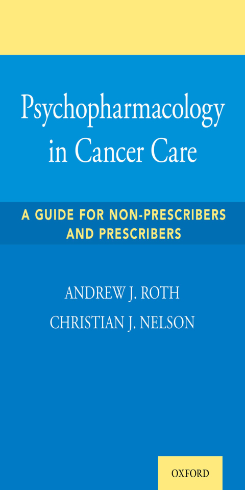 Cover image for book Psychopharmacology in Cancer Care