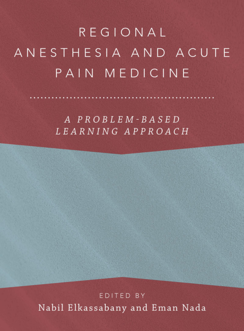 Cover image for book Regional Anesthesia and Acute Pain Medicine