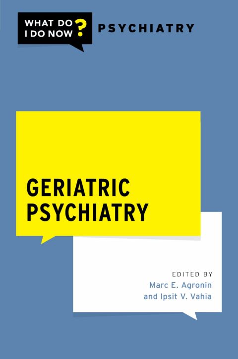 Cover image for book Geriatric Psychiatry