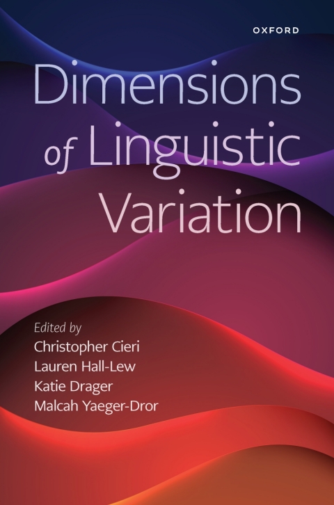Cover image for book Dimensions of Linguistic Variation