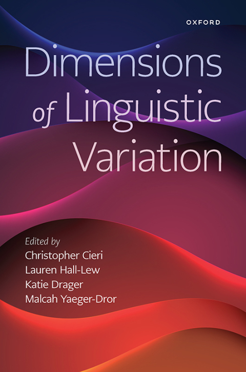 Cover image for book Dimensions of Linguistic Variation