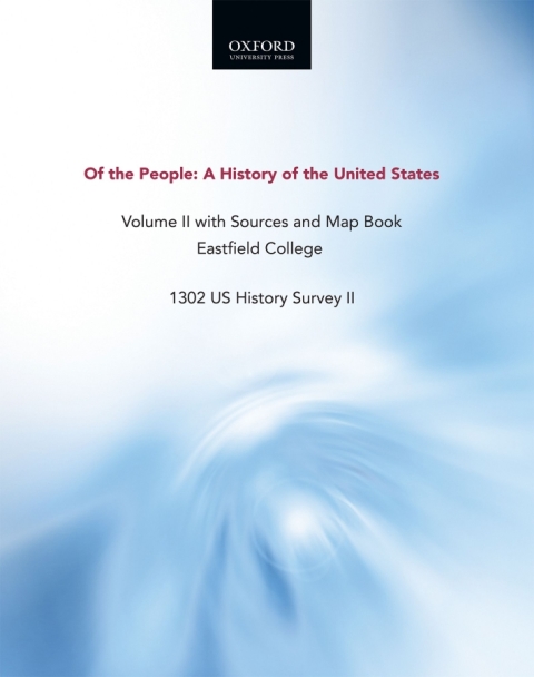 Cover image for book Eastfield College HIST 1302 US History Survey II