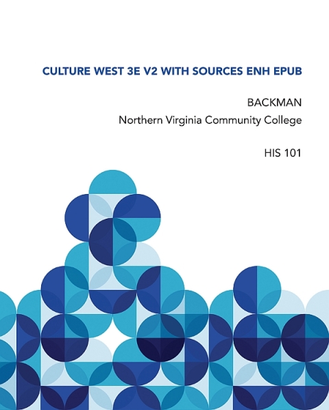 Cover image for book CULTURE WEST 3E V2 WITH SOURCES ENH EPUB