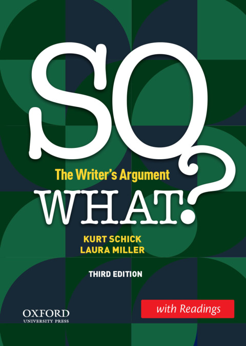 Cover image for book SO WHAT? (w/ Readings)