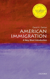 Cover image: American Immigration: A Very Short Introduction 2nd edition 9780197542422