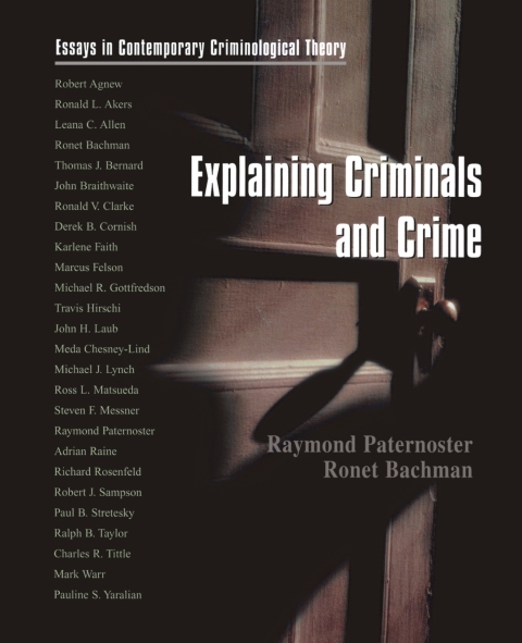 Cover image for book Explaining Criminals and Crime