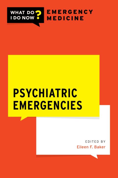 Cover image for book Psychiatric Emergencies