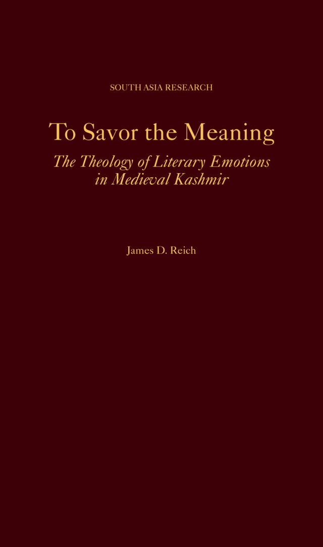 To Savor the Meaning