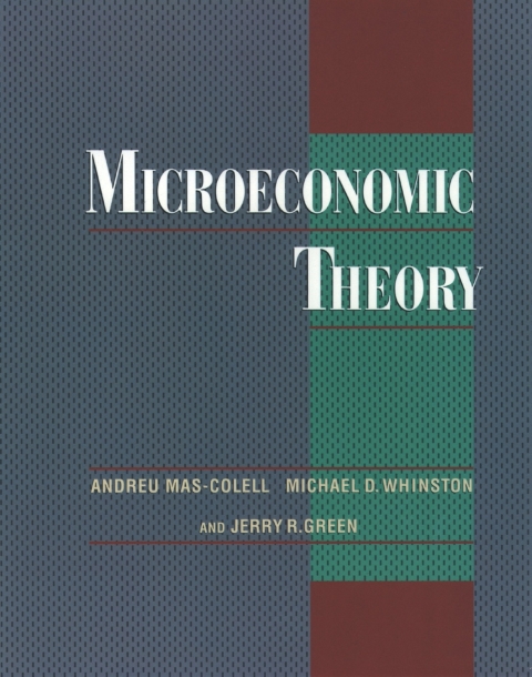 Cover image for book Microeconomic Theory