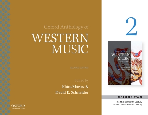 Cover image for book Oxford Anthology of Western Music