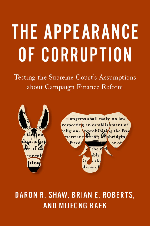 Cover image for book The Appearance of Corruption