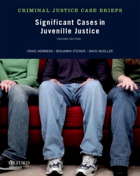 Cover image for book Significant Cases in Juvenile Justice