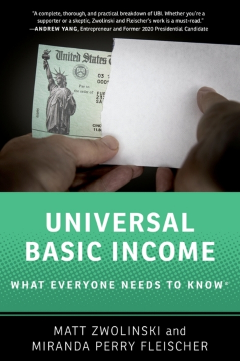 Cover image for book Universal Basic Income