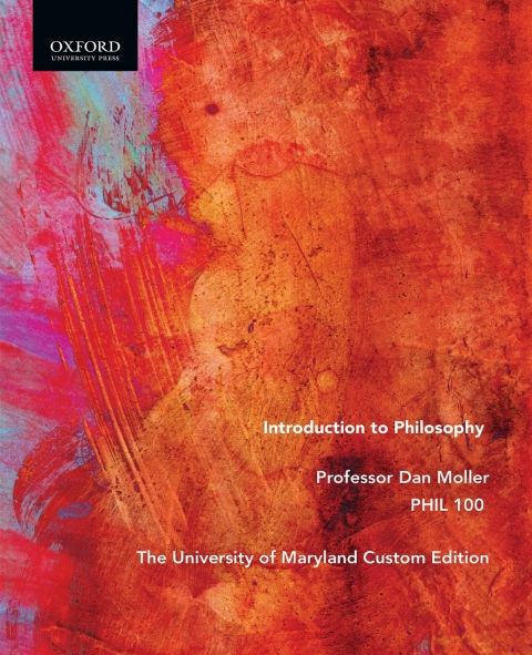Cover image for book Introduction to Philosophy: Custom edition for the University of Maryland