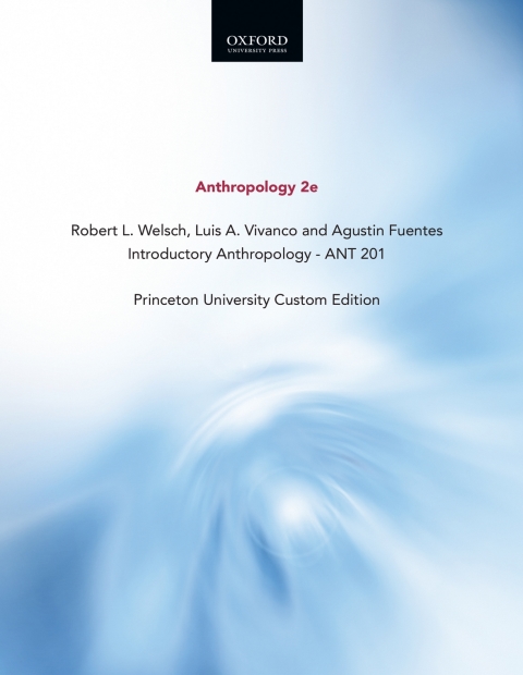Cover image for book Anthropology: Custom edition for Princeton University