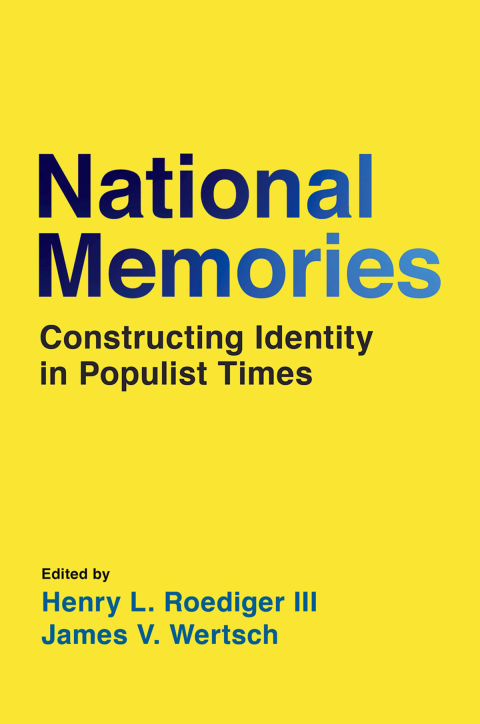 Cover image for book National Memories
