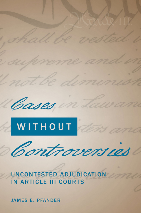 Cover image for book Cases Without Controversies