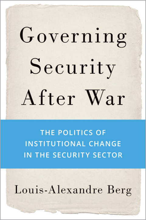 Cover image for book Governing Security After War