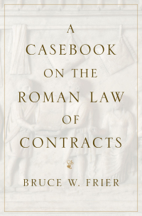 Titelbild: A Casebook on the Roman Law of Contracts 9780197573211