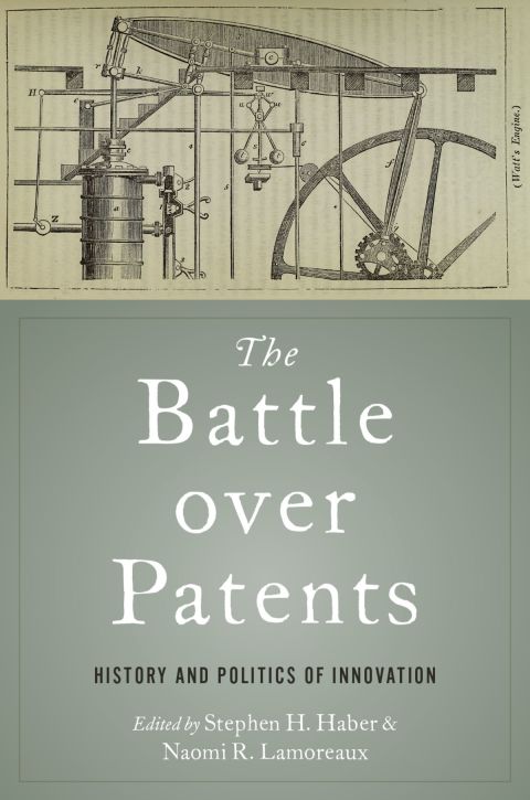 Cover image for book The Battle over Patents