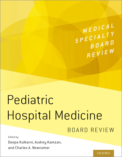 Cover image for book Pediatric Hospital Medicine Board Review