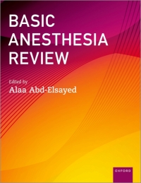 Cover image: Advanced Anesthesia Review 9780197584521
