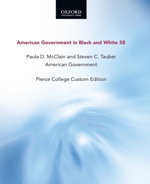 Cover image for book American Government in Black and White