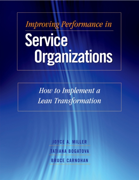 Cover image for book Improving Performance in Service Organizations