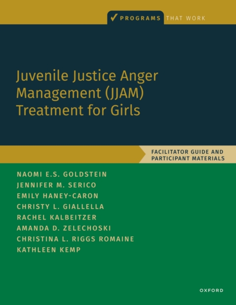 Cover image for book Juvenile Justice Anger Management (JJAM) Treatment for Girls