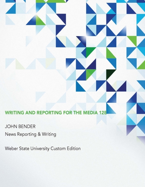 Cover image for book BENDER:WRIT REPORT MED 12E CUST WEBER 3130