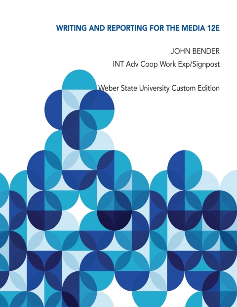 Cover image for book BENDER:WRIT REPORT MED 12E CUST WEBER 3890