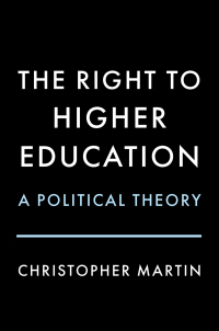 Cover image: The Right to Higher Education 9780197612910