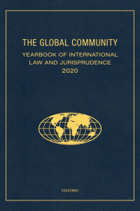 Cover image: The Global Community Yearbook of International Law and Jurisprudence 2020 9780197618721