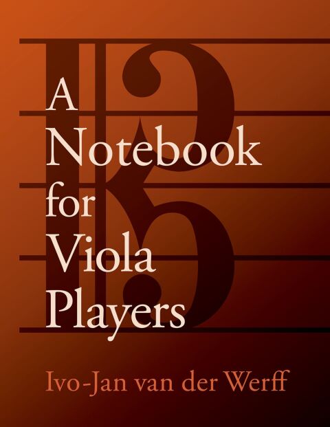 Cover image for book A Notebook for Viola Players