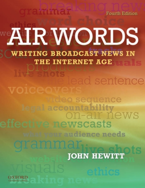 Cover image for book Air Words: Writing Broadcast News in the Internet Age