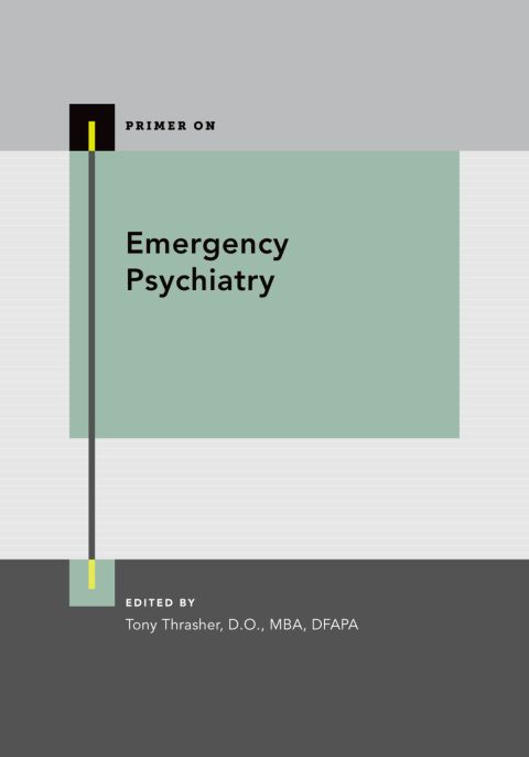Cover image for book Emergency Psychiatry