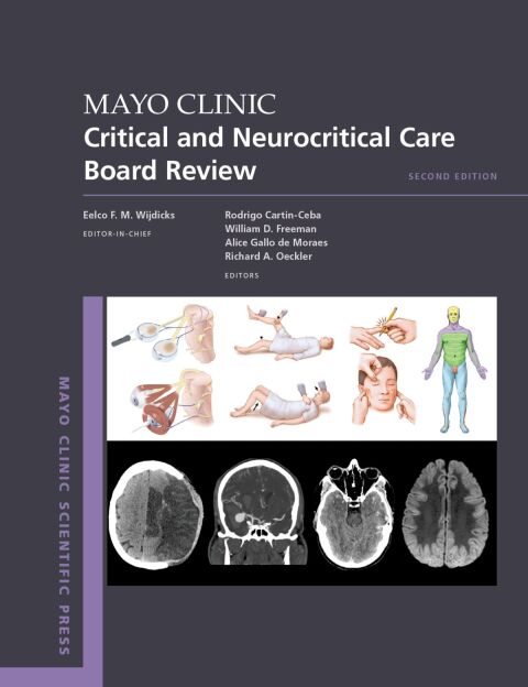 Cover image for book Mayo Clinic Critical and Neurocritical Care Board Review