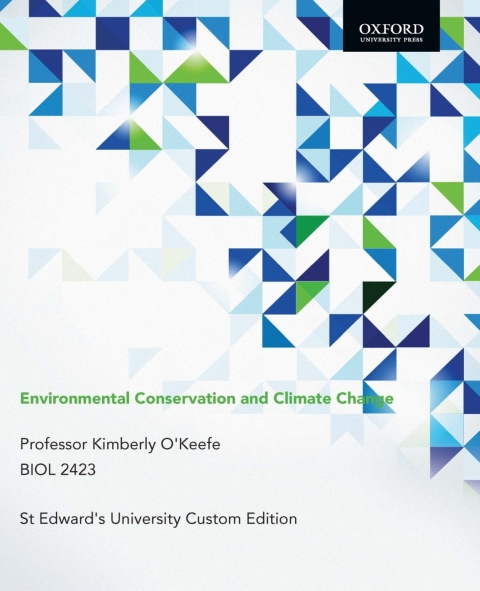 Cover image for book Global Change Biology Custom St Edwards