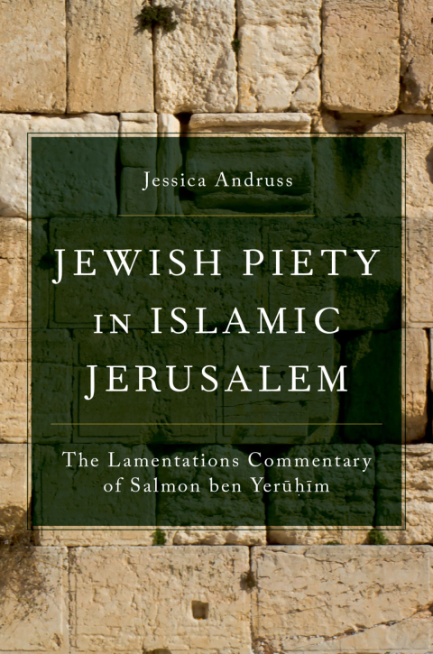 Cover image for book Jewish Piety in Islamic Jerusalem