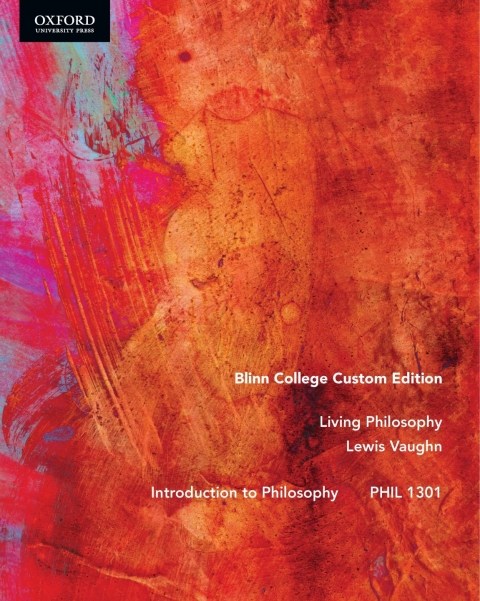 Cover image for book Living Philosophy Custom Blinn