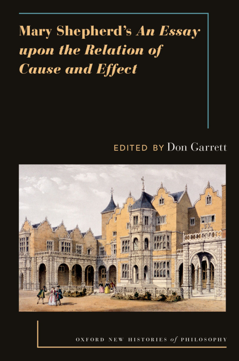 Cover image for book Mary Shepherdâs An Essay Upon the Relation of Cause and Effect