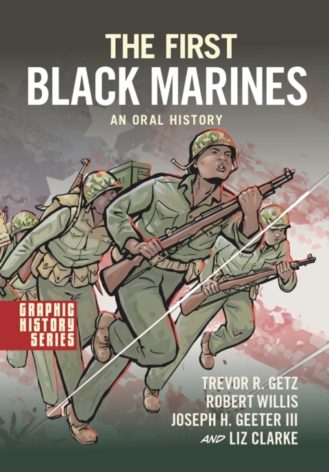 Cover image for book The First Black Marines: An Oral History