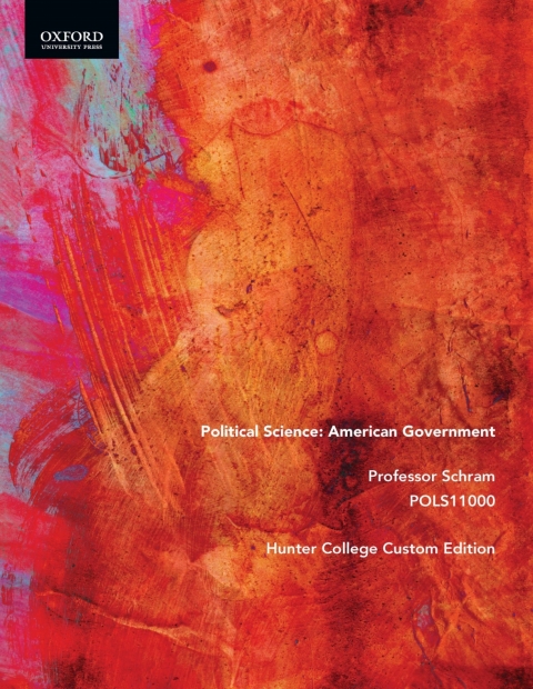 Cover image for book Political Science (American Government POLS11000): Hunter College Custom Edition