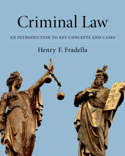 Cover image for book Criminal Law