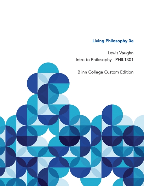 Cover image for book Intro to Philosophy - PHIL1301 Blinn College Custom Edition