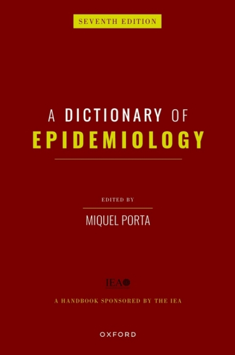Cover image for book A Dictionary of Epidemiology