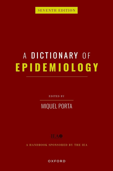 Cover image for book A Dictionary of Epidemiology