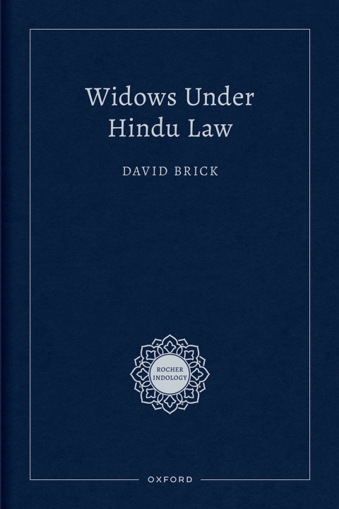 Cover image for book Widows Under Hindu Law