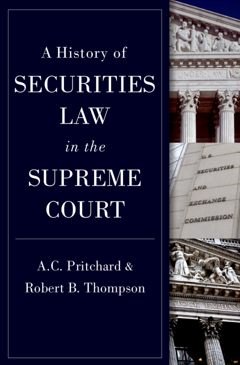Cover image for book A History of Securities Law in the Supreme Court