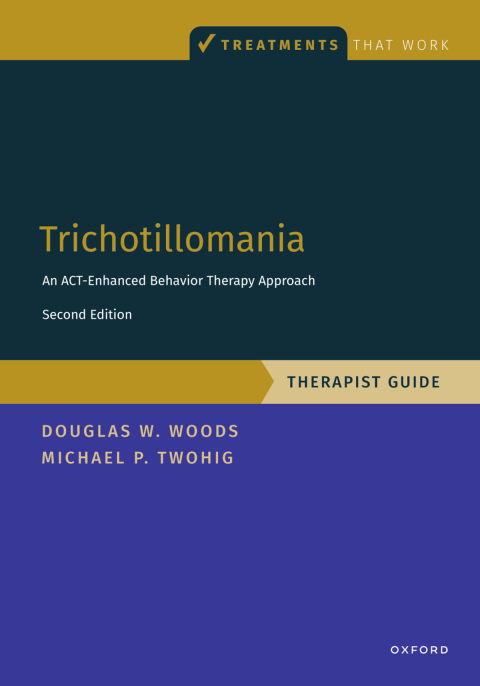 Cover image for book Trichotillomania: Therapist Guide